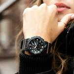 CASIO Часы Unisex Pair Table Series Black Watch, Black Dial+White Dial (Matching Pairs) - фото 6