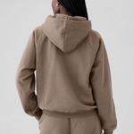 Толстовка с капюшоном и рукавами реглан Gap, коричневый - фото 3