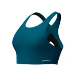 Женский топ для бикини Mesh Solid Highneck Top Speedo, зеленый - фото 2