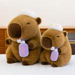 Плюшевая кукла капибара 22см/30см высота MIXIANG - фото 6