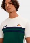 Футболка Ellesse VENIRE, Off White Dark Green/Green - фото 3