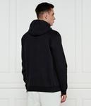 Толстовка Ea7 Regular Fit с капюшоном и логотипом, черный - фото 3