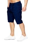 Тканевые шорты Max Men Bermuda Stretch 3/4 Chino Hose H1929, темно-синий - фото 3