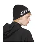 Шерстяная шапка с логотипом Split Givenchy, черный - фото 3