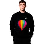 Унисекс худи Nike черное - фото 5