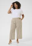 Брюки Kaffe Curve, бежевый - фото 2