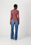 Топ GANT SLIM STRIPED , Plum Wine/Pink - фото 4