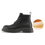 Кроссовки Crew Martin мужские черные Jeep, черные [на флисовой подкладке] - фото 8