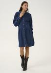 Платье Kaffe LEA, Dark Blue Denim/Dark-Blue Denim - фото 2
