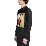 Рубашка мужская черная Givenchy, черный - фото 4