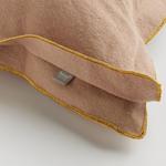 Наволочка home&you бежевый, 45/45 см - фото 3