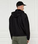 Толстовка мужская Ea7 на молнии, черный / золотой - фото 3