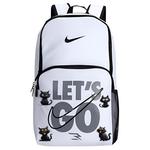 Nike Полиэстеровый рюкзак унисекс белый, Big Smiling Cat - фото