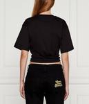 Блуза Just Cavalli Cropped Fit, черный - фото 4