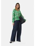 Блузка в цвете 76A3_изумруд comma - фото 5