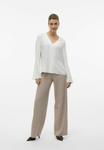 Блуза Vero Moda SNRONJA, Snow White/White - фото 2