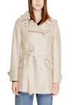 Плащ Morgan Lane с поясом, бежевый - фото