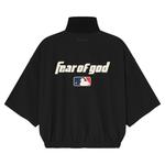 Куртка Fear of God Essentials MLB 3/4 Sleeve Half Zip Jacket, Black - фото 2