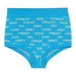 Брюки Loewe Knickers, Turquoise/Ecru - фото