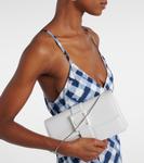 Кожаный клатч Maygot Manolo Blahnik, белый - фото 2