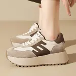 Кроссовки женские толстые низкие Daphne, черный - фото 7