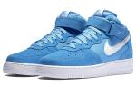 Кроссовки Nike Air Force 1 Mid '07 'University Blue' - фото 2