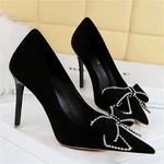 Туфли на высоком каблуке женские черный Bigtree - фото 2