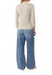 Топ comma Long sleeved top, Beige - фото 5