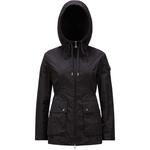 Куртка с капюшоном Leandro с логотипом Moncler, черная - фото