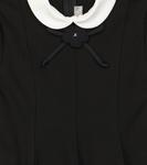 Платье с аппликацией Il Gufo, черный - фото 2