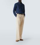 Джинсовая рубашка с логотипом Etro, Print On Blue Base - фото 2