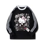 Худи HelloKitty Hello Kitty SS25 Unisex Sanrio, серый - фото 3