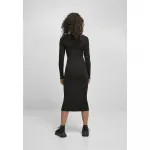Платье Urban Classics Knit midi, черный - фото 3