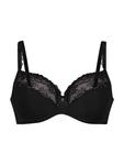 Бюстгальтер на косточках ROSA FAIA, черный - фото