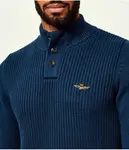 Свитер Regular fit Aeronautica Militare, синий - фото 4