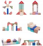 Деревянные кубики городок 114 шт. Norimpex - фото 10