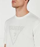 Футболка мужская Guess Active свободного кроя, экрю - фото 4