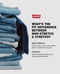 Мужские джинсы 511 Slim All Seasons Tech Stretch Levi's, Mineral Black - фото 4