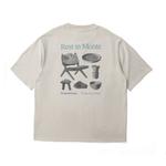 Футболка Monterest Shun Time Wilderness Unisex NOTHOMME, серый - фото