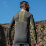 Спортивный топ Higher State Seamfree Long Sleeve Running, серый - фото 4