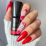 Гибридный лак Red Ferrari Boska Nails - фото 7