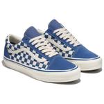 Винтажные детские кеды 'Primary Check - True Blue' Vans, сине-белые - фото 3