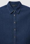 Блуза Calliope Button-down blouse, Blu Denim Scuro/Blue Denim - фото 6