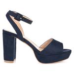 Сандалии на платформе Nairri Journee, синий - фото 3