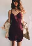 Платье PULL&BEAR Day dress, Bordeaux - фото 5