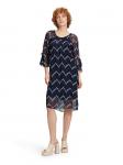 Платье до колена CARTOON, темно-синий - фото