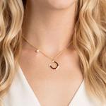 Счастливая богиня ожерелье Women's Swarovski - фото 6