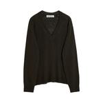 Топ Our Legacy Rue V-Neck, Nori Green - фото