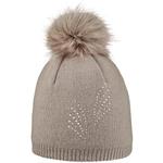 Шапка с помпоном Areco, цвет weiss-anthra - фото