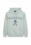 Худи Harper & Neyer RETRO HOODIE, Sky Gray/Light Blue - фото 5